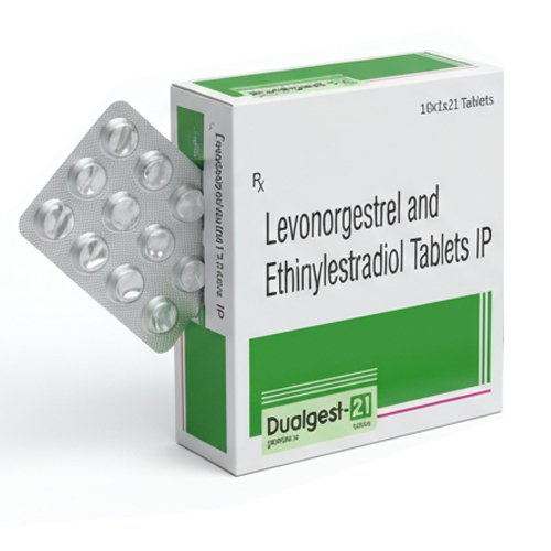 DUALGEST-21 (Tablet) – Levonorgest 0.15mg & Ethinyl Estradiol 0.03mg    | ByGynaemex Care