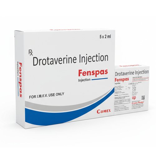 FENSPAS (INJECTION) – Drotaverine 80mg Injection    | ByGynaemex Care