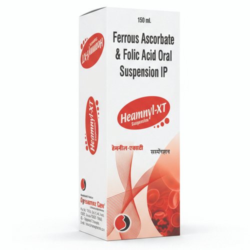 HEAMNYL-XT (Suspensio) – Ferrous Ascorbate 30mg & Folic acis 0.5mg    | ByGynaemex Care
