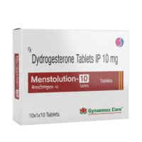 MENSTOLUTION-10 (Tablet) – Dydrogesterone 10mg  | By Gynaemex Care