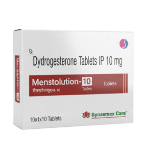 MENSTOLUTION-10 (Tablet) – Dydrogesterone 10mg  | By Gynaemex Care