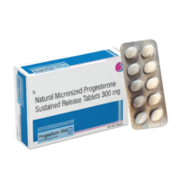 PROGESTIUM -300 SR (Tablet) – Natural Micronized Progestrone 300mg (SR) Tablets  | By Gynaemex Care
