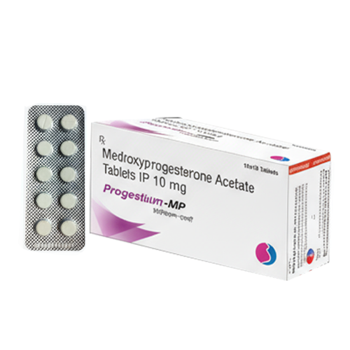PROGESTIUM -MP (Tablet) – Medroxyprogestrone Acetate 10 mg   | ByGynaemex Care