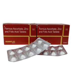 HEAMNYL-XT (Tablet) – Ferrous Ascorbate Eq. to Iron 100mg, Folic acid 1.5mg  & Zinc sulphate  Monohydrate 61.8mg Eq. to Elemental  zinc 22.5mg (Drug)  | By Gynaemex Care